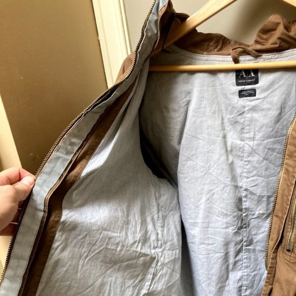 Armani Exchange Military Field Jacket (M) - Picture 9 of 10